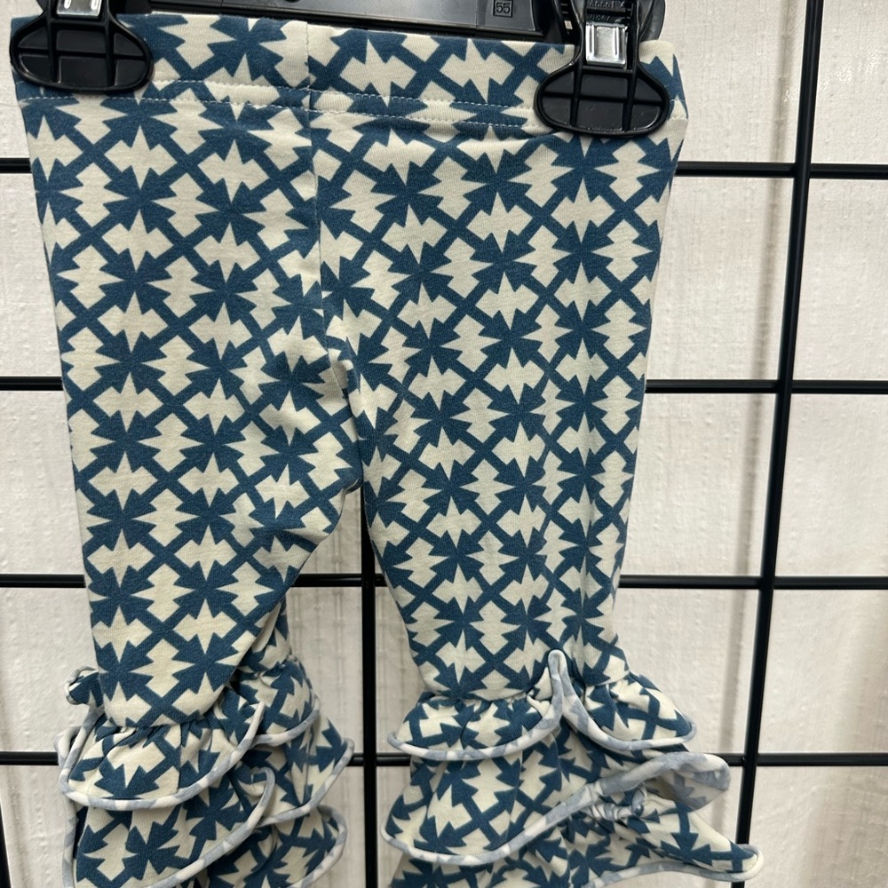 Matilda Jane Blue and White Geometric Pants